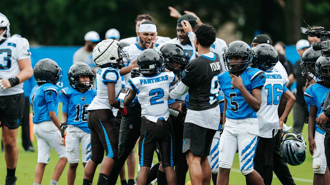 Panthers reminded of "their why" while hosting PAL youth team Tuesday