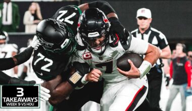 3 Takeaways from the Jets' Victory Over the Texans