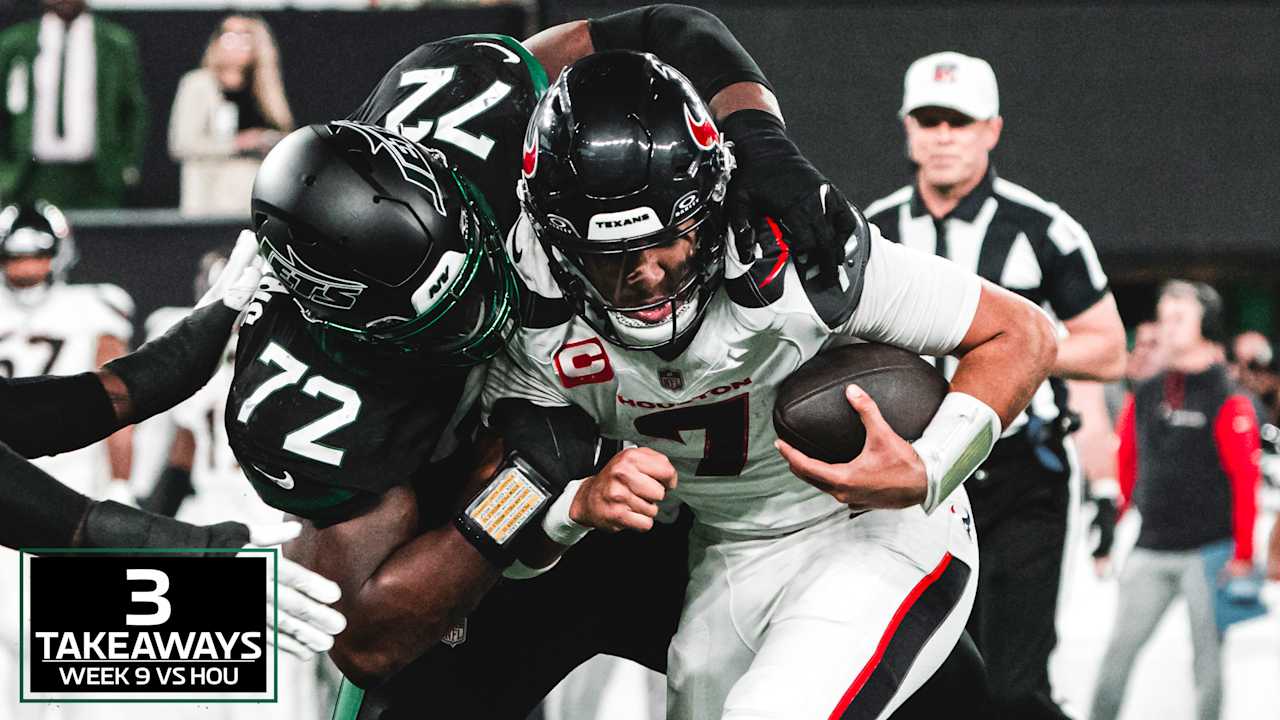 3 Takeaways from the Jets' Victory Over the Texans