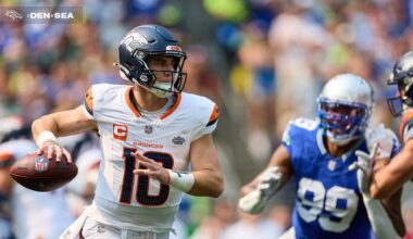 QB Bo Nix battles in first NFL start, gives Broncos a chance late