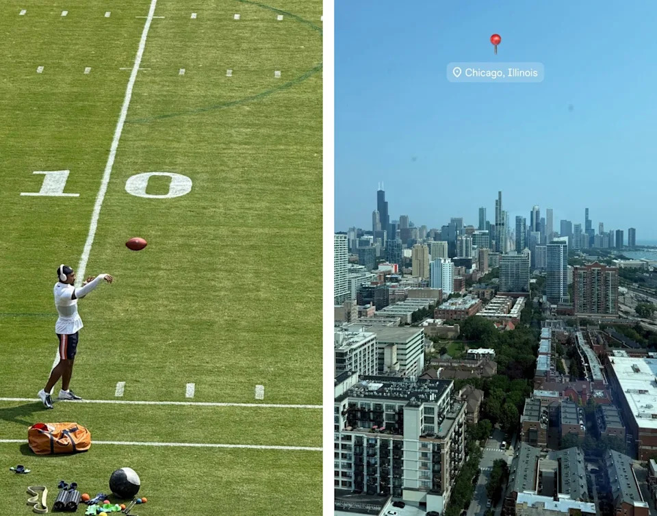 Simone Biles Makes Herself at Home in Chicago as Husband Jonathan Owens Prepares for Start of NFL Season