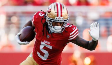 Niners WR Demarcus Robinson to be suspended three games for violation of league's substance abuse policy 