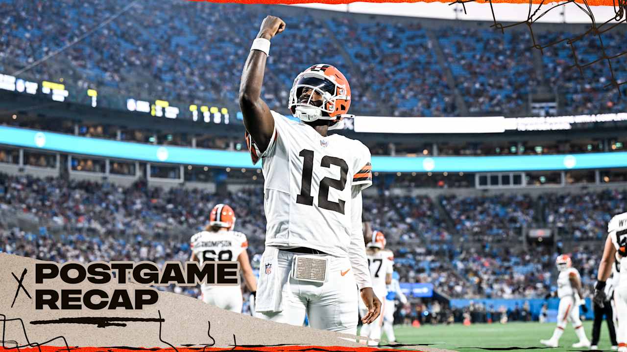 Shedeur Sanders throws for two touchdowns in 24-7 win against Panthers