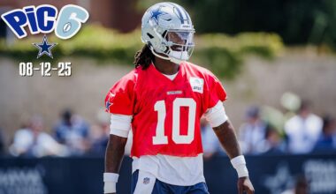 Joe Milton finding check downs, Pickens catching highlights