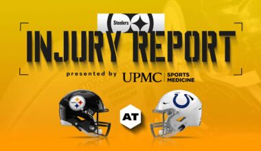 Week 4 Injury Report (Colts)