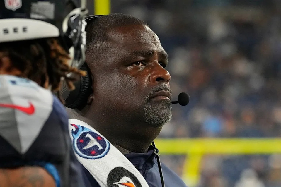 Terrell Williams with the Titans on Aug. 25, 2023. AP