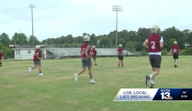 Alabama high school football team struggles with low player turnout
