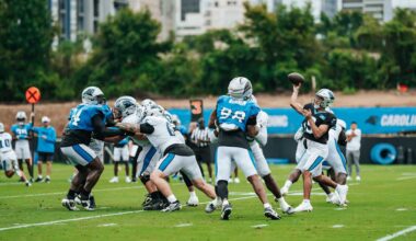 Panthers extend final practice, building physical and mental calluses 