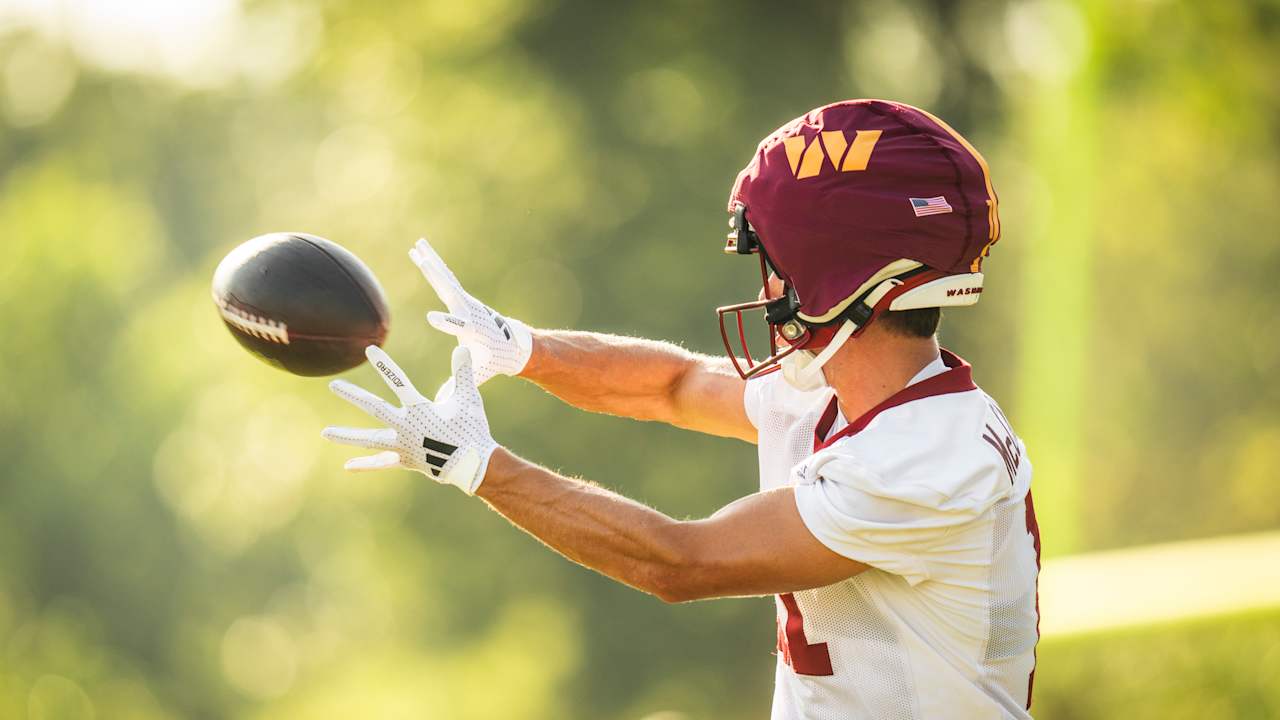 Luke McCaffrey 'night and day' improvements from rookie season