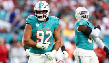Dolphins, DT Zach Sieler agree to three-year, $64 million contract extension