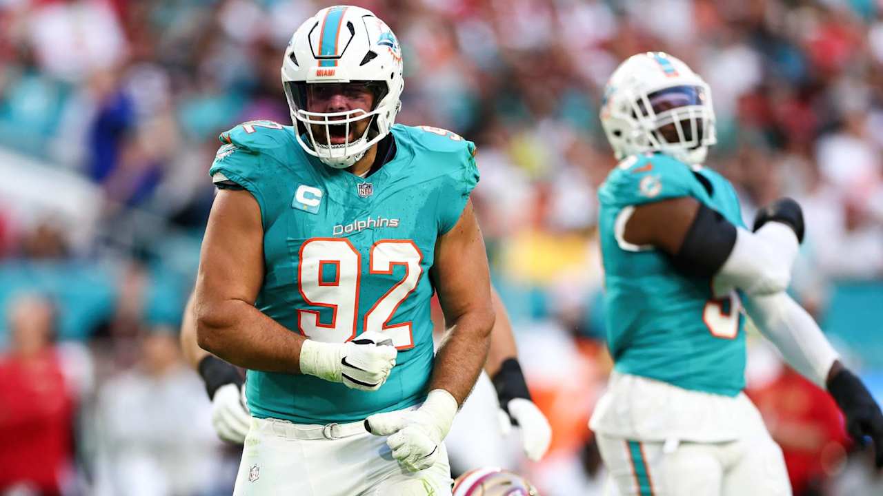 Dolphins, DT Zach Sieler agree to three-year, $64 million contract extension