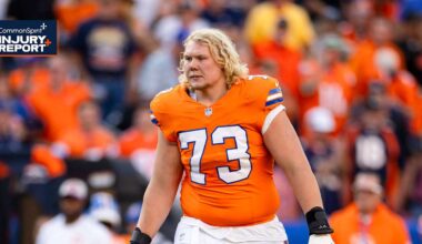 T Frank Crum ruled out, RB Tyler Badie questionable for Wild Card Weekend matchup vs. Bills