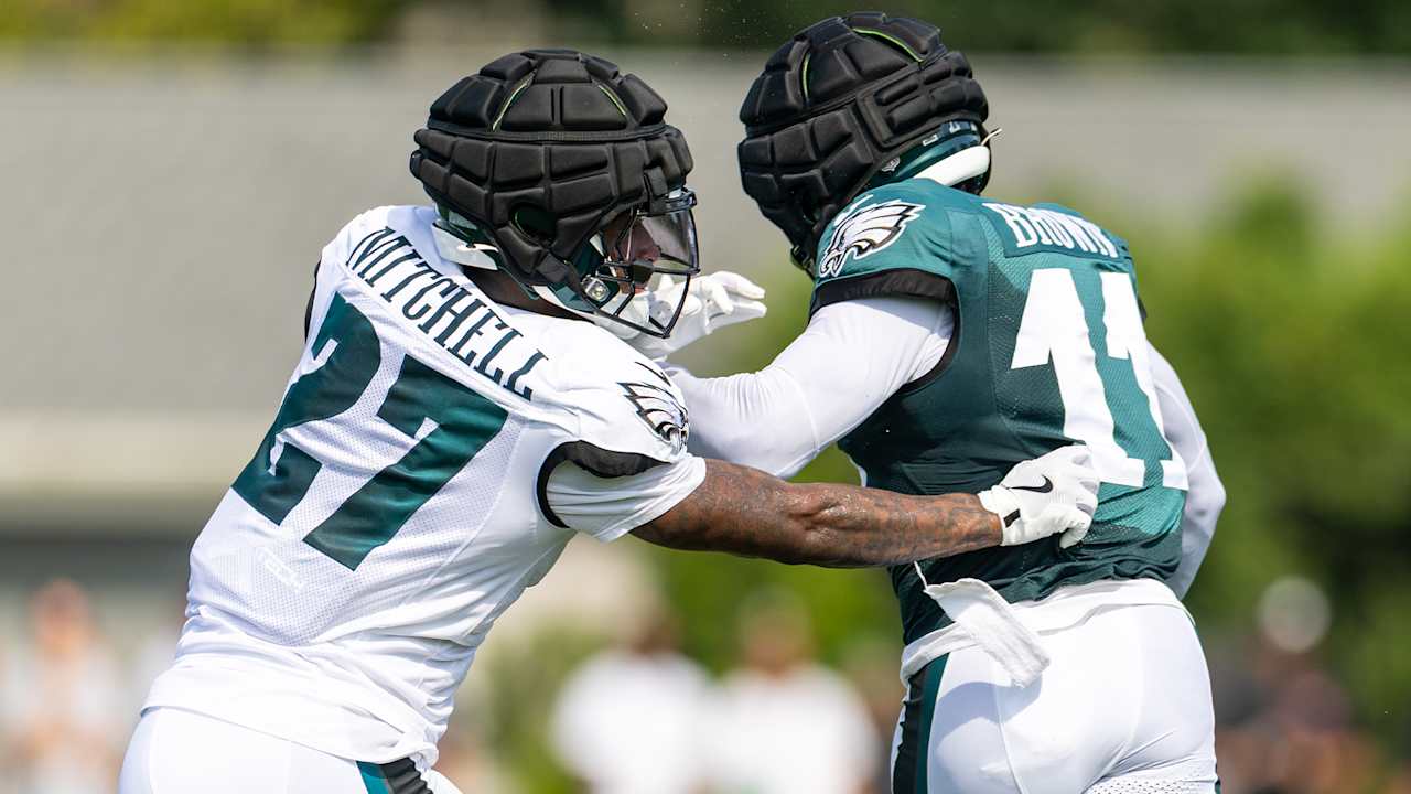 Is A.J. Brown vs. Quinyon Mitchell the best Training Camp battle?