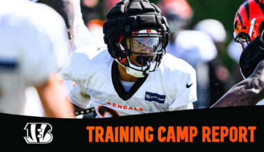 Bengals Training Camp August 20 Recap