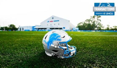 Detroit Lions announce roster moves