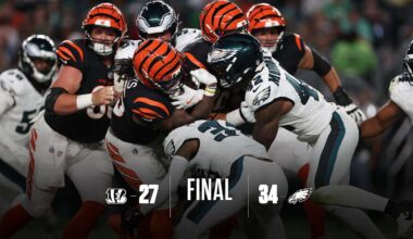 Game Recap: Eagles 34, Bengals 27 | August 7, 2025