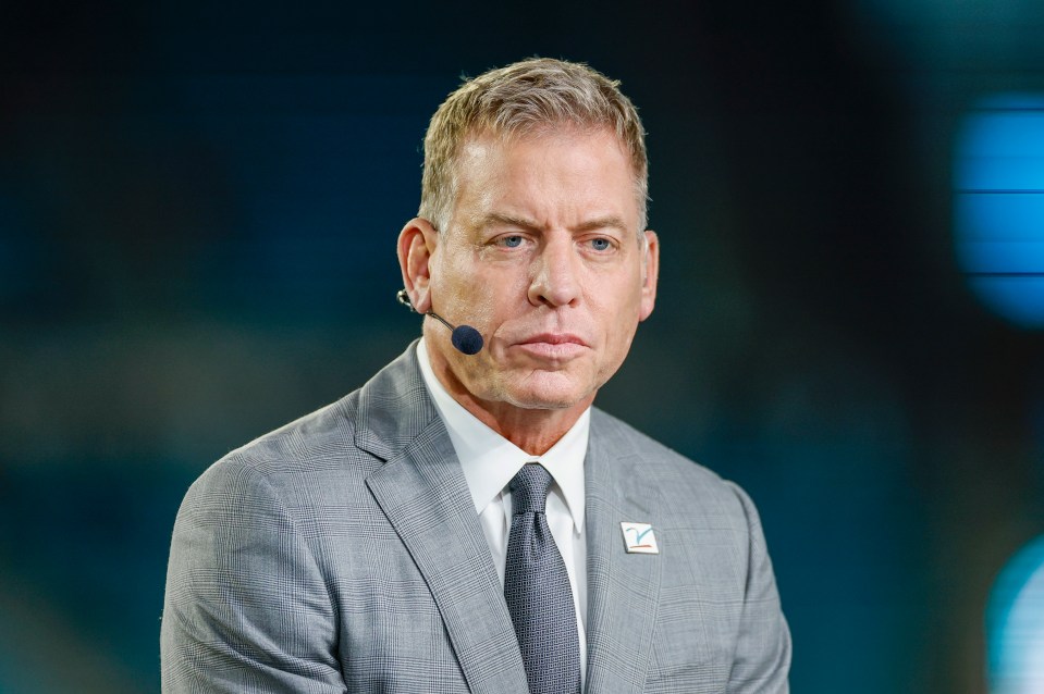 Troy Aikman, former NFL quarterback and TV commentator.