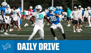 6 players to watch for Detroit Lions in first 2025 home preseason game against the Miami Dolphins