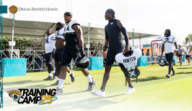Jaguars Defense Dominates in Joint Practice With Dolphins