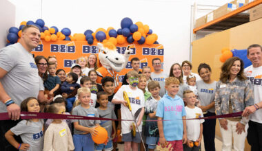 T Garett Bolles opens new apraxia education center dedicated to his son, supporting families
