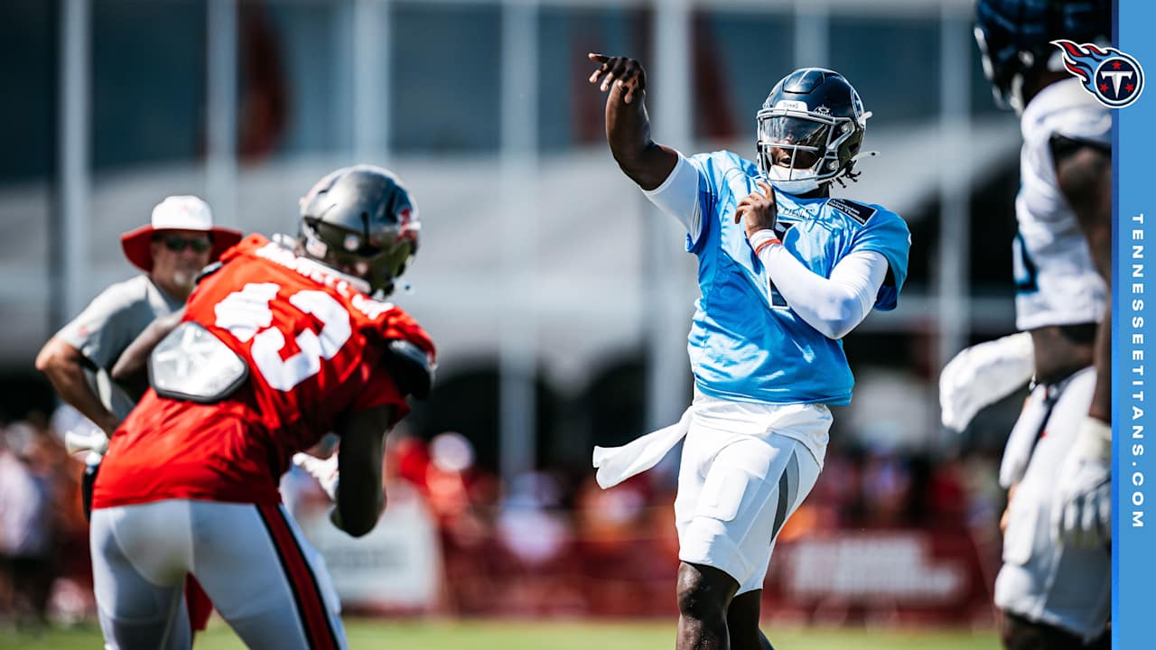Observations from Titans-Buccaneers Joint Practice on Thursday