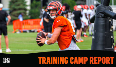 Bengals Training Camp Day 10 Recap