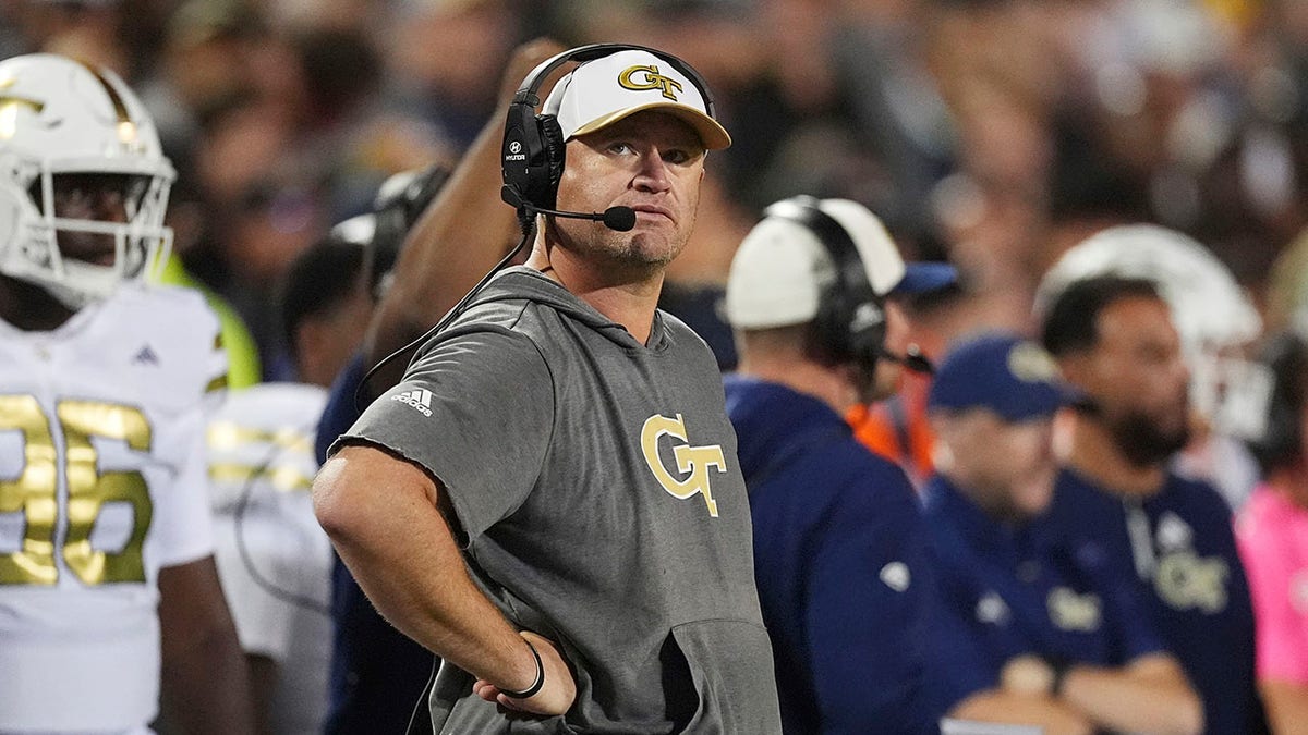 Brent Key on the sideline