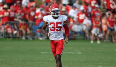 Chiefs Injuries: 4 players miss final day of training camp practice