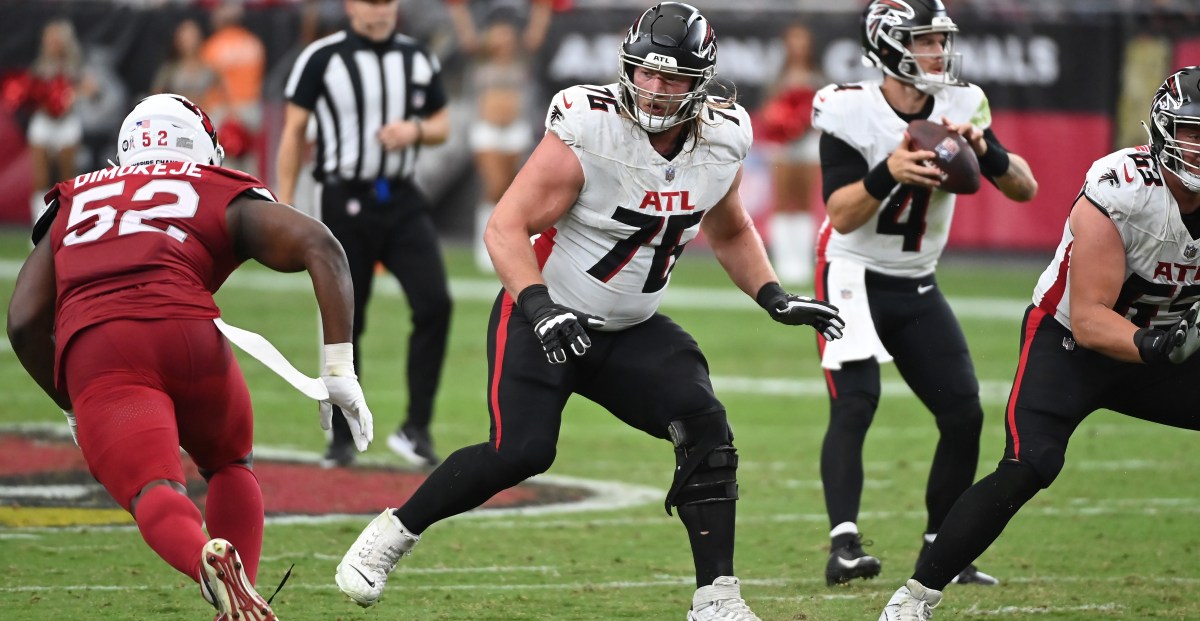 Falcons right tackle Kaleb McGary to miss “significant time”, likely to be placed on IR