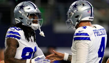 Dallas Cowboys name team captains for 2025 season, led by Dak Prescott