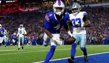 The Buffalo Bills are limiting RB James Cook’s potential as a receiver