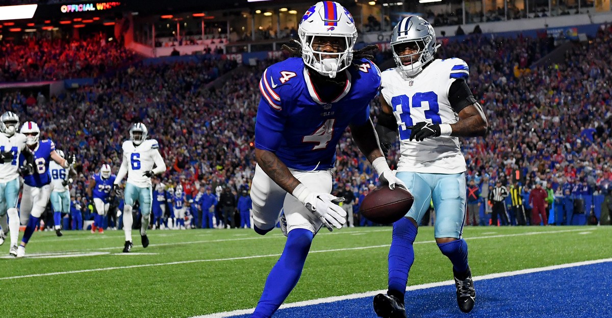 The Buffalo Bills are limiting RB James Cook’s potential as a receiver