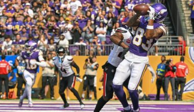 Vikings “Optimistic” About Jalen Nailor Playing Week 1