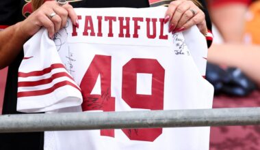 49ers news: The Niners will wear white jerseys to offset the heat early in the season