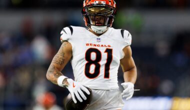 Jermaine Burton and Joseph Ossai dealing with injuries