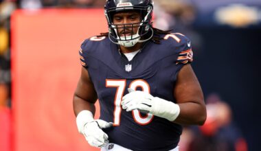 Chicago Bears Braxton Jones has inside track at LT over Ozzy Trapilo