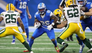 Packers remain second behind Lions in NFC North division odds