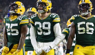 Packers’ 1st-team snap counts: Defense vs Jets