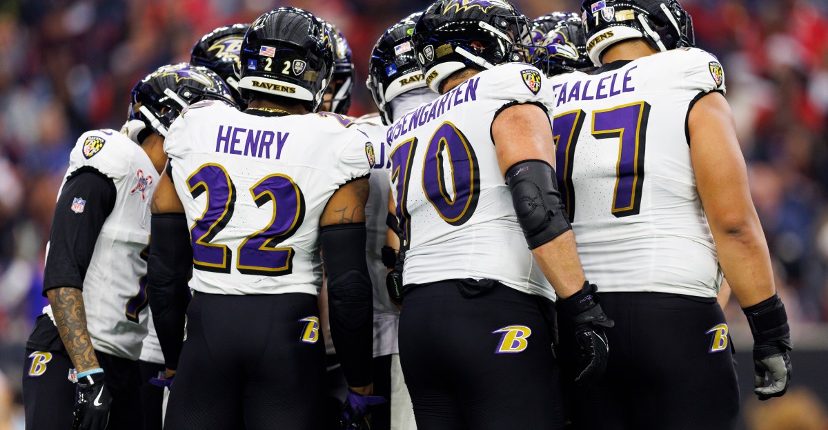 HC John Harbaugh: Ravens starting offensive line is set