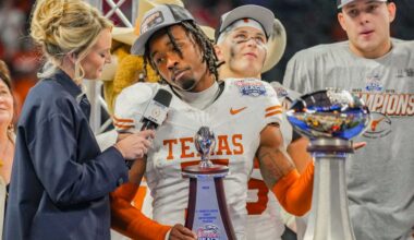 Update on Texas WR Isaiah Bond, Browns