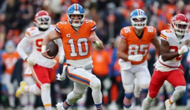 Denver Broncos have the 2nd best odds to win the AFC West