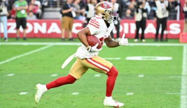 49ers injury updates: Jacob Cowing is likely headed to the Injured Reserve