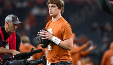 Arch Manning hints at potential 2026 NFL Draft entree