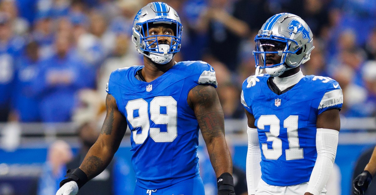 What should the Detroit Lions do at EDGE after Ahmed Hassanein injury?
