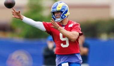 McVay confirms QB Matthew Stafford will return to practice Monday