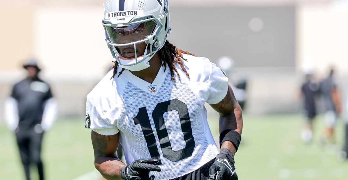 Raiders News: Dont’e Thornton Jr. named fantasy football draft target