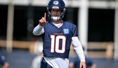 Denver Broncos release their initial unofficial depth chart