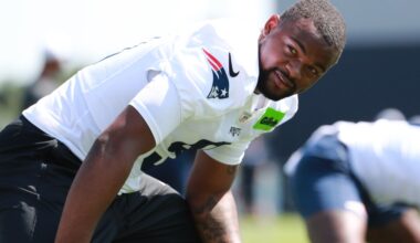 Young Patriots WR seeing offseason work pay off in training camp