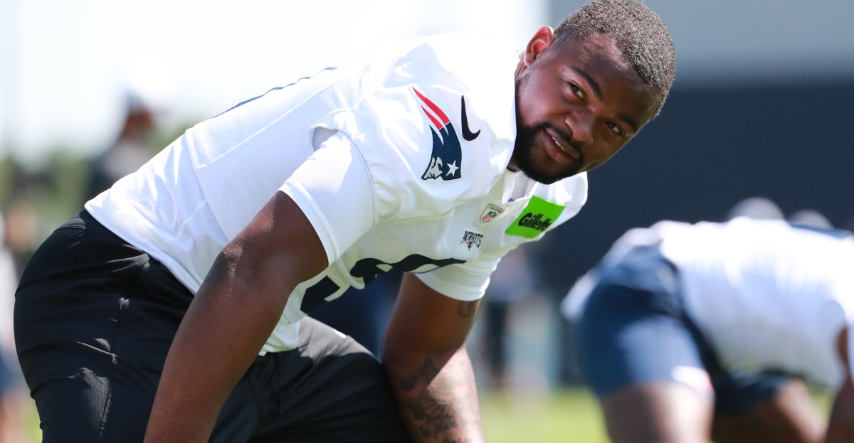 Young Patriots WR seeing offseason work pay off in training camp