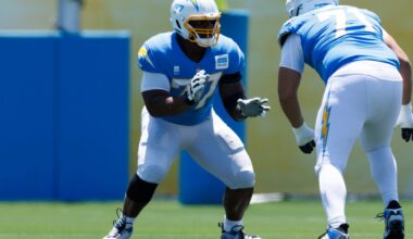 Los Angeles Chargers urged to re-sign offensive lineman in free agency